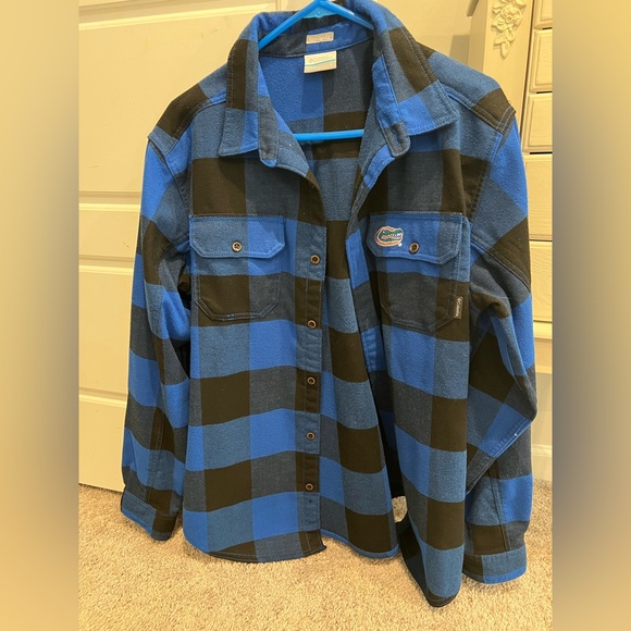 Mens Florida gators Columbia flannel - Picture 1 of 4